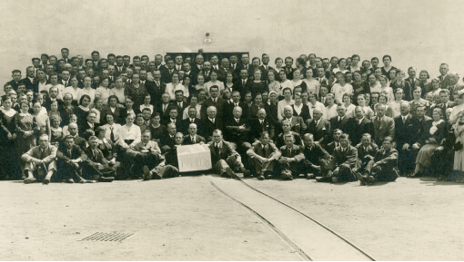 Pracownicy, zdjęcia archiwalne, 1936 r.